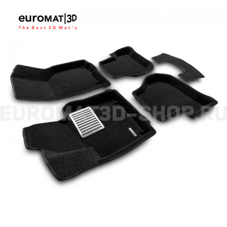 Текстильные 3D коврики Euromat3D Lux в салон для Volkswagen Golf 6 (2009-2012) № EM3D-004502 Текстильные 3D коврики Euromat3D Lux в салон для Volkswagen Golf 6 (2009-2012) № EM3D-004502