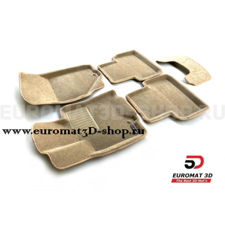 Текстильные 3D коврики Euromat3D Business в салон для Infiniti EX (2008-2014) № EMC3D-002808T Бежевые Текстильные 3D коврики Euromat3D Business в салон для Infiniti EX (2008-2014) № EMC3D-002808T Бежевые