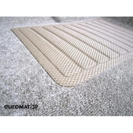 Текстильные 3D коврики Euromat3D Business в салон для Bmw X5 (F15) (2015-) № EMC3D-001215T Бежевые