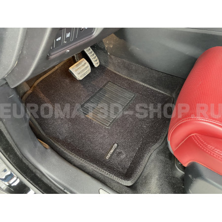 Текстильные 3D коврики Euromat3D Business в салон для Jaguar E-Pace (2018-) № EMC3D-002757 Текстильные 3D коврики Euromat3D Business в салон для Jaguar E-Pace (2018-) № EMC3D-002757