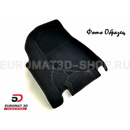 Текстильные 5D коврики с высоким бортом Euromat3D в салон для Volkswagen Tiguan (2008-2016) № EM5D-005419