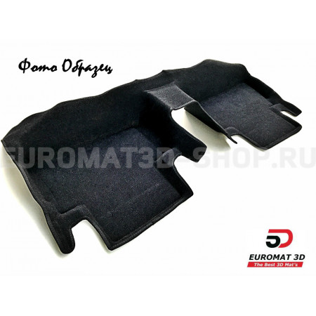 Текстильные 5D коврики с высоким бортом Euromat3D в салон для Volkswagen Tiguan (2008-2016) № EM5D-005419
