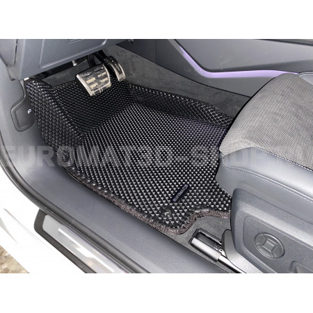 3D коврики Euromat3D EVA в салон для Audi A6 (2019-) № EM3DEVA-001111
