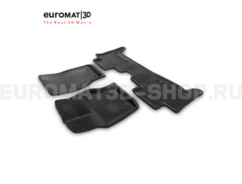 3D коврики Euromat3D EVA в салон для Land Rover Range Rover Sport L494 (2014-2021) № EM3DEVA-003109