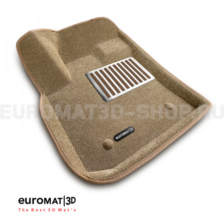 Текстильные 3D коврики Euromat3D Lux в салон для Geely Tugella FY11 (2020-) № EM3D-001408T Бежевые Текстильные 3D коврики Euromat3D Lux в салон для Geely Tugella FY11 (2020-) № EM3D-001408T Бежевые