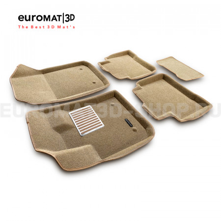 Текстильные 3D коврики Euromat3D Lux в салон для Geely Tugella FY11 (2020-) № EM3D-001408T Бежевые Текстильные 3D коврики Euromat3D Lux в салон для Geely Tugella FY11 (2020-) № EM3D-001408T Бежевые