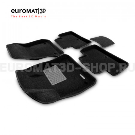 Текстильные 3D коврики Euromat3D Premium в салон для Infiniti QX55 (2021-) № EMPR3D-002804 Текстильные 3D коврики Euromat3D Premium в салон для Infiniti QX55 (2021-) № EMPR3D-002804