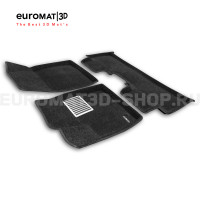 Текстильные 3D коврики Euromat3D Lux в салон для BYD YUAN PLUS (2021-) № EM3D-001255 Текстильные 3D коврики Euromat3D Lux в салон для BYD YUAN PLUS (2021-) № EM3D-001255