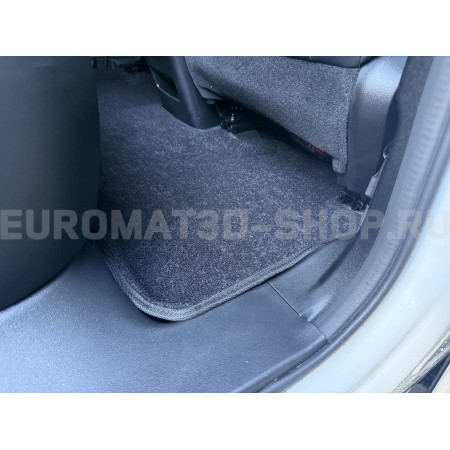 Текстильные 3D коврики Euromat3D Lux в салон для Haval H7 (2024-)  № EM3D-001445