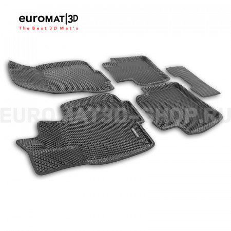 3D коврики Euromat3D EVA в салон для Hongqi H9 (2020-) № EM3DEVA-001483